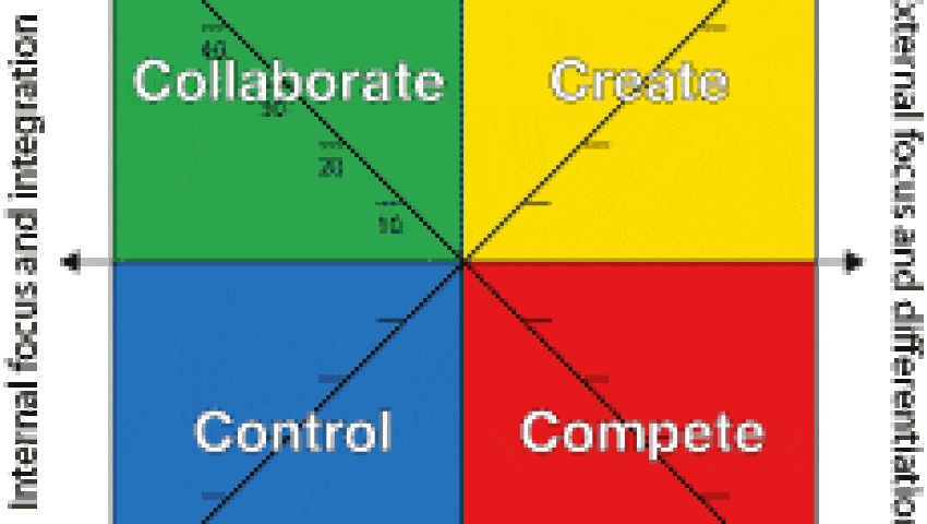 Competing Values Framework Culture Model