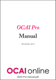 OCAI Pro manual